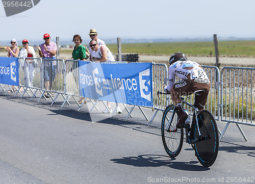 Image of The Cyclist Samuel Dumoulin