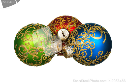 Image of Christmas baubles