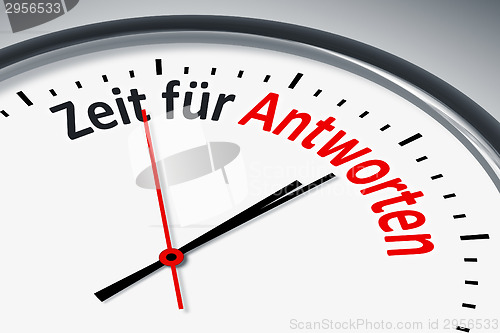 Image of Uhr mit Text