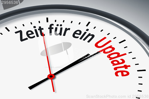 Image of Uhr mit Text