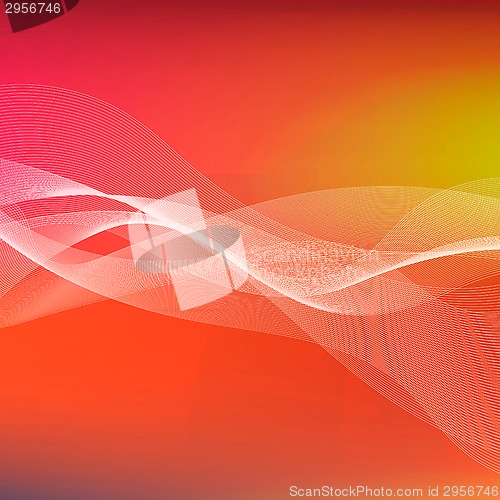 Image of abstract wavy background