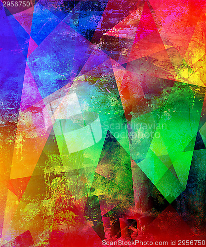 Image of abstract polygonal artwork