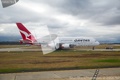 Image of Plane taxiing