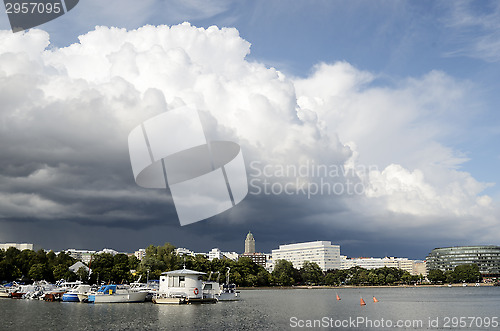 Image of view of the district Kallio, Helsinki