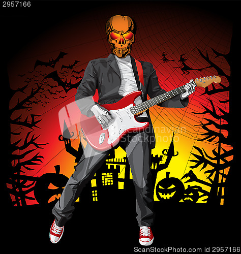 Image of Punk With The Guitar Hallo