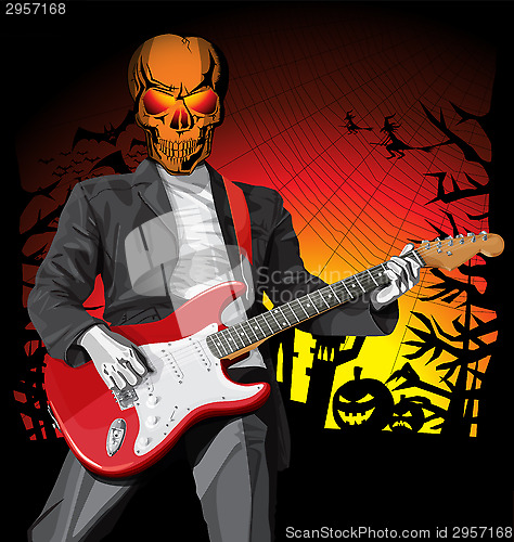 Image of Punk With The Guitar Hallo