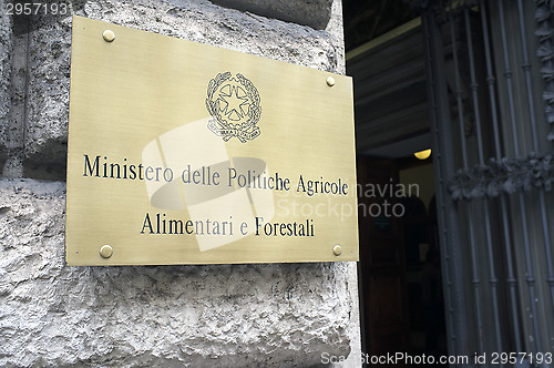 Image of Italian Ministry of Agricultural, Food and Forestry Policies