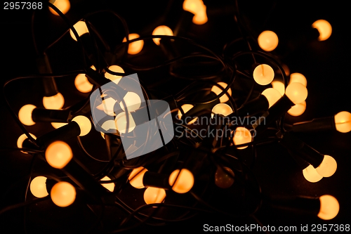 Image of Bright yellow balls
