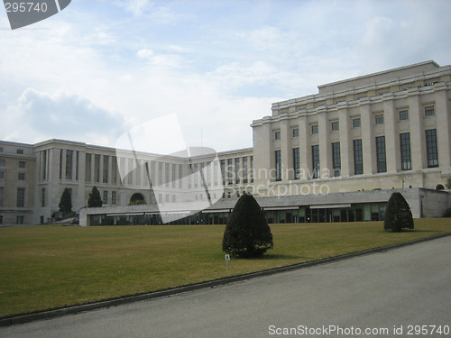 Image of UN headquarters in Geneva