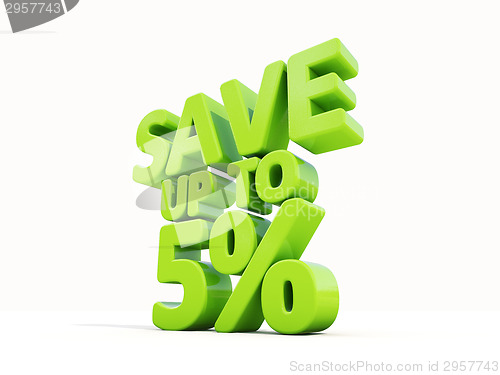Image of Save up to 5%