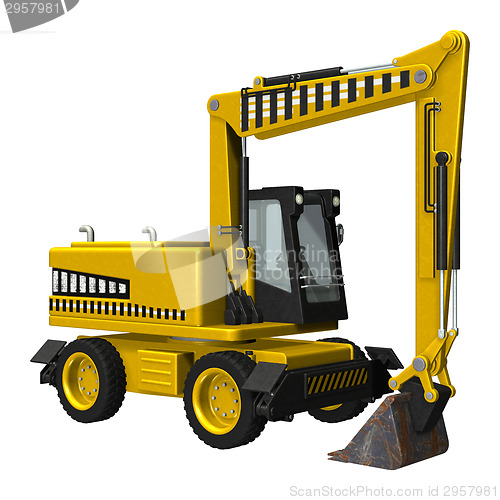 Image of Wheel Excavator