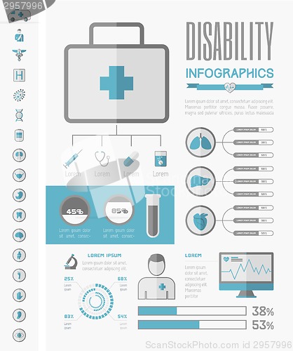 Image of Medical Infographic Template.
