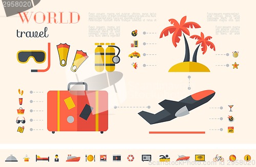 Image of Travel Infographic Template.