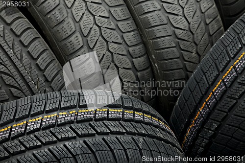Image of Tyres closeup