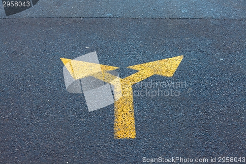 Image of Arrow sign