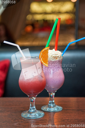 Image of cocktails milkshake