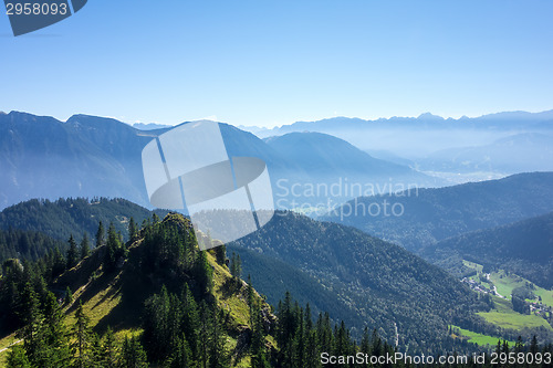 Image of view from the Laber mountain