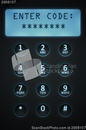 Image of digital dial plate