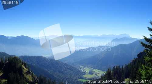 Image of view from the Laber mountain