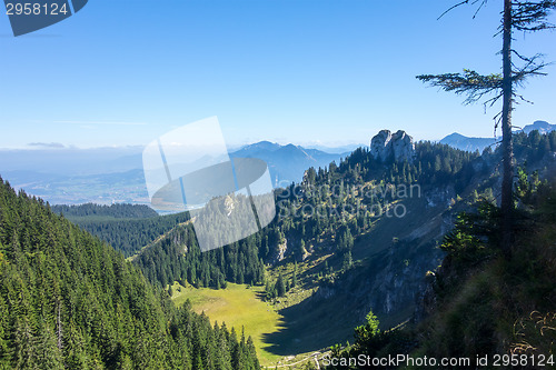 Image of view from the Laber mountain