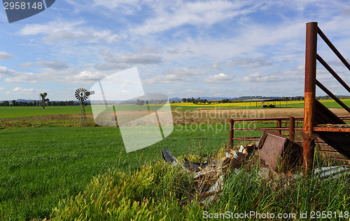 Image of Outback rural landscape Australia