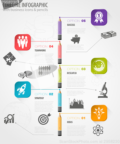 Image of Timeline Infographic
