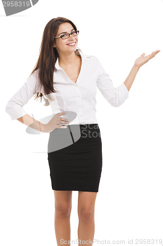 Image of Business woman making a presentation