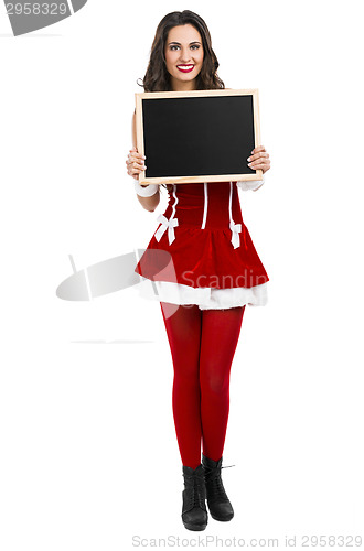 Image of Santa Woman