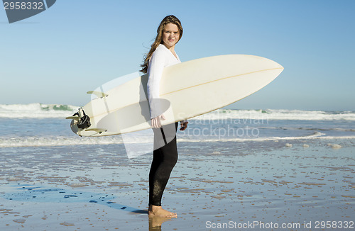 Image of Surfer girl