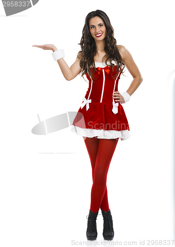 Image of Santa Woman