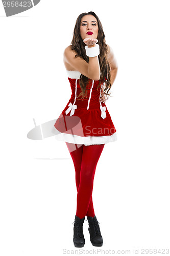 Image of Santa Woman