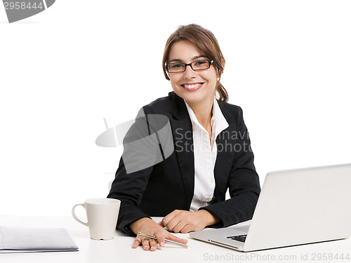Image of Working in the ofiice