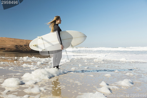 Image of Surfer girl