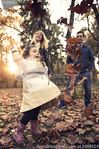 Image of Little girl playing