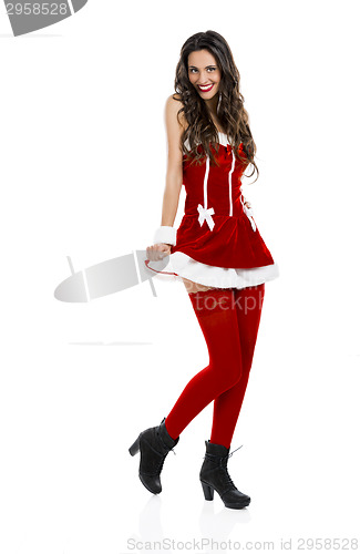 Image of Sexy Santa Woman