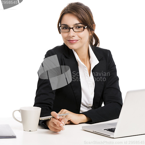 Image of Working in the ofiice
