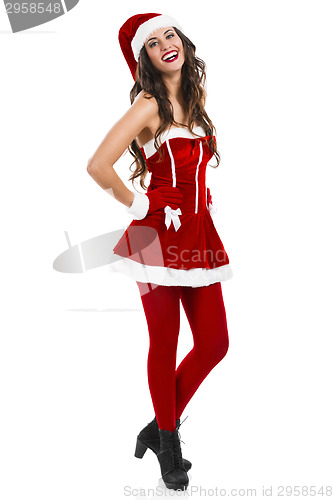 Image of Santa Woman