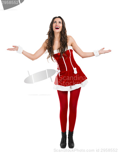 Image of Santa Woman