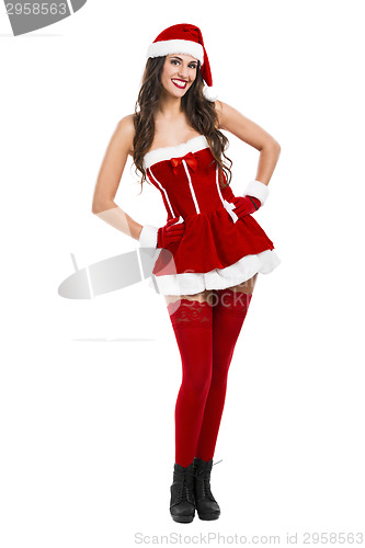 Image of Sexy Santa Woman