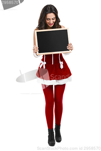 Image of Santa Woman