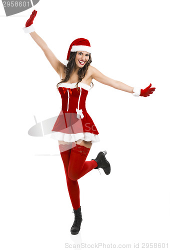 Image of Santa Woman