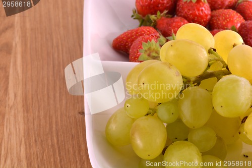 Image of A close-up of grapes, taken with a macro lens