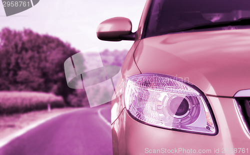 Image of Car on the road.