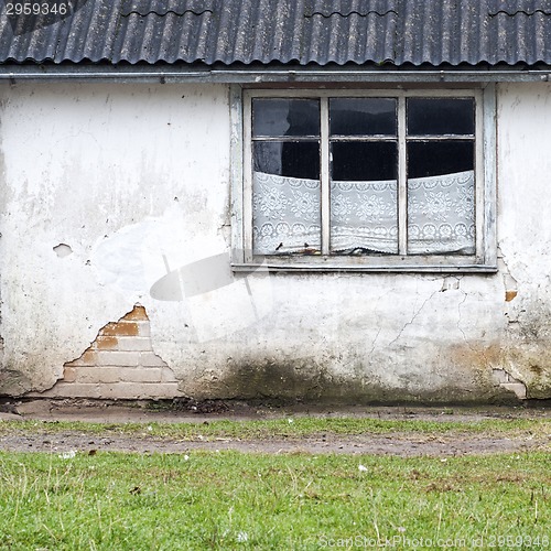 Image of wall with window background