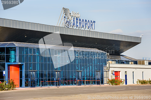 Image of Chisinau Airport buildind, Moldova