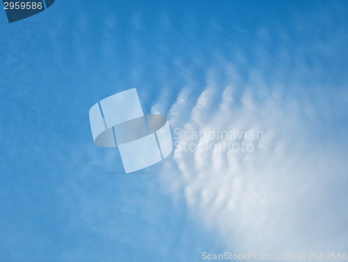 Image of Beautifull clouds in the sky - nature background