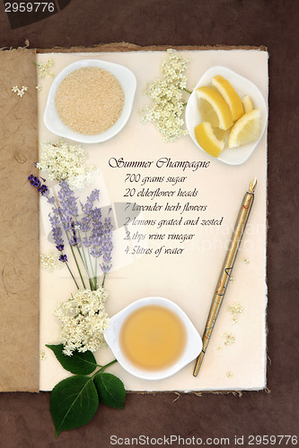 Image of Summer Champagne Ingredients