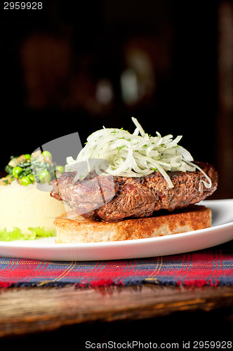 Image of Gourmet steak meat