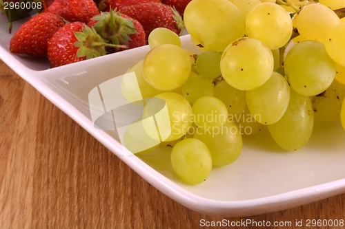 Image of A close-up of grapes, taken with a macro lens