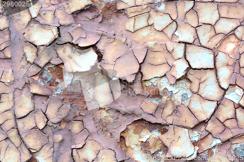 Image of scratched ripped metal plating, grunge  background